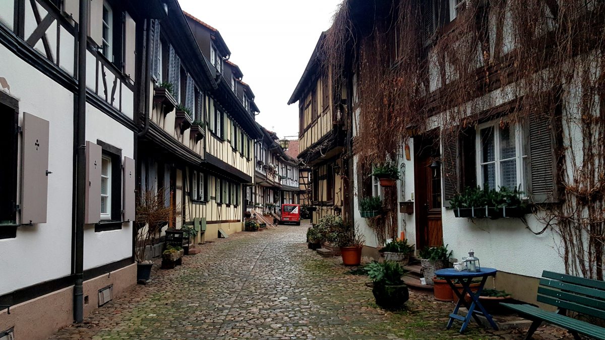 Charming streets of Gengenbach.