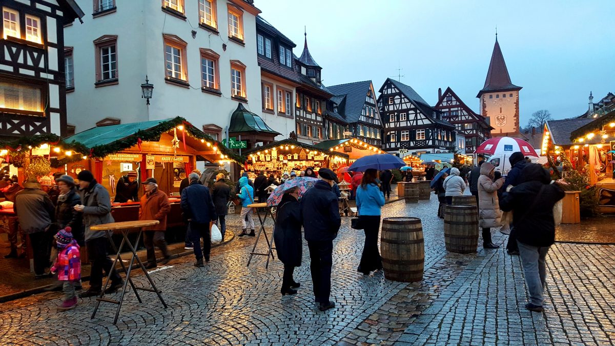 The Gengenbach Christmas market.