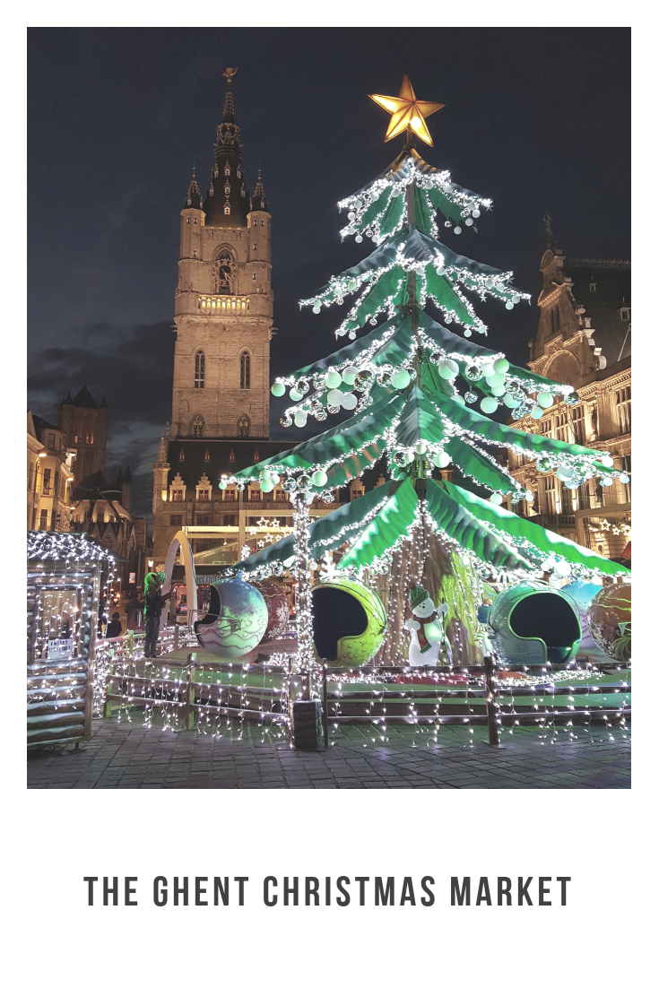 The Ghent Christmas market Sightseeing Scientist