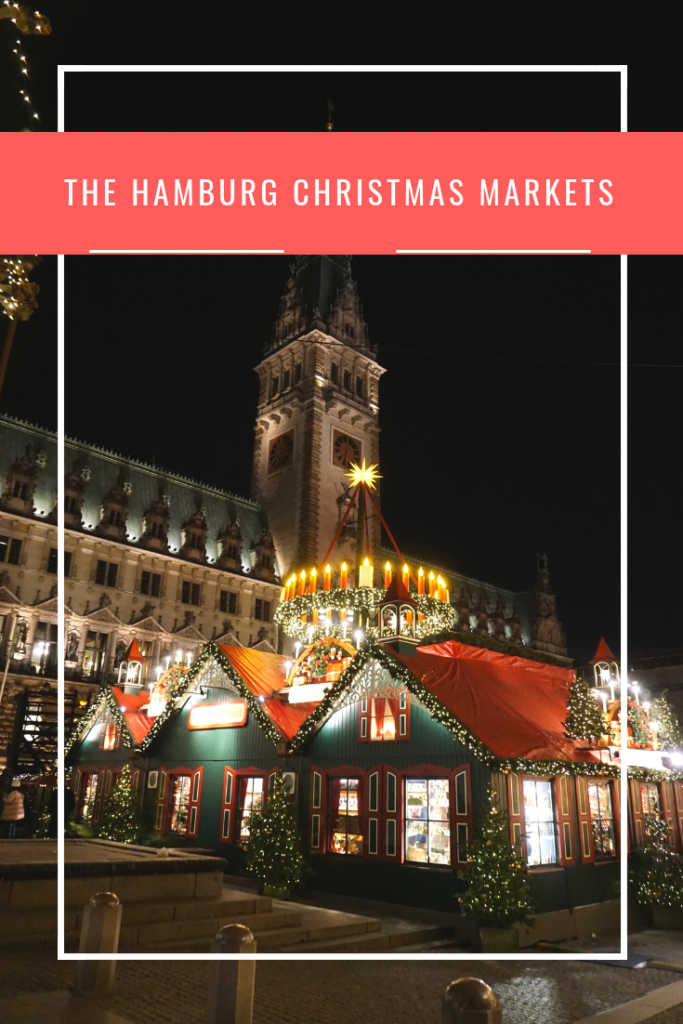Hamburg Christmas markets pin.