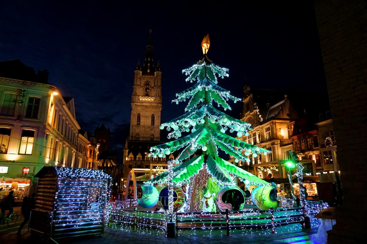 The Ghent Christmas market Sightseeing Scientist