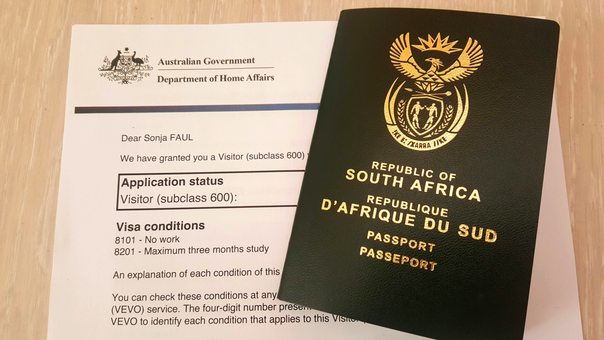 australia tourist visa log in