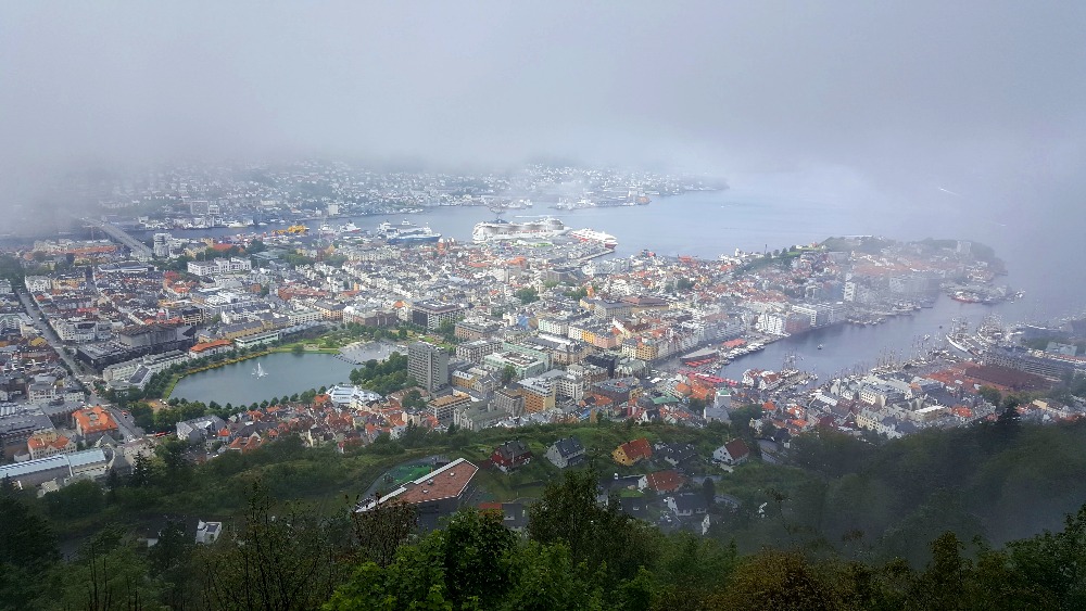 Bergen in Norway.
