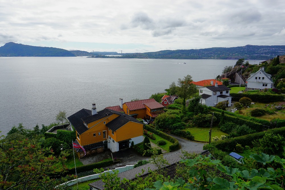 A viewpoint in Bergen.