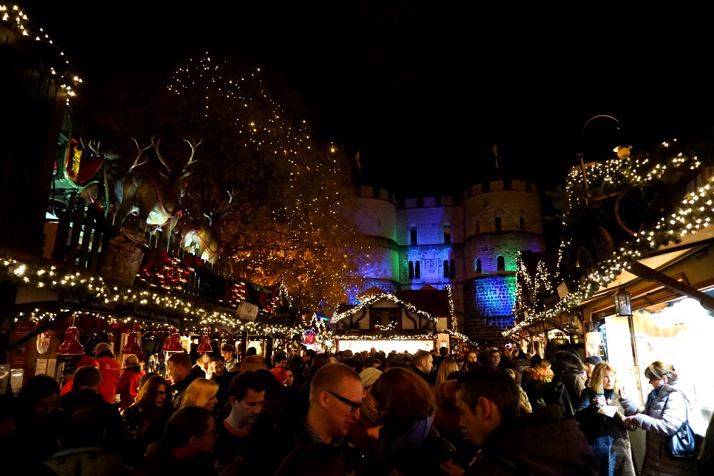 Nikolausdorf is, in my opinion, the prettiest Christmas market in Cologne.