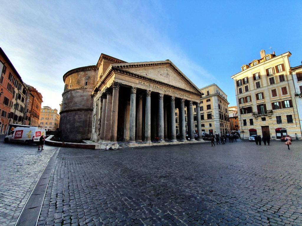 The Pantheon in Rome.